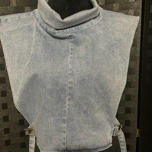 4- New Blue Jean Vest